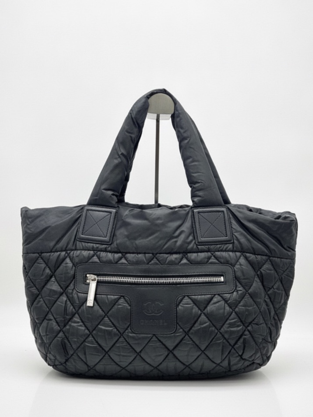 Chanel Nylon Quilted Coco Cocoon Tote.  
Excellent condition!